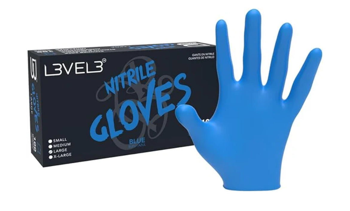 Nitrile Gloves (Blue)